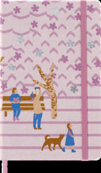 Hardcover Moleskine Limited Edition Notebook Sakura, Large, Plain, Bench, Canvas Hard Cover (5 X 8.25) Book