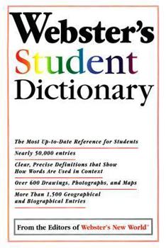 Hardcover Webster's Student Dictionary Book