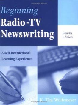 Paperback Beginning Radio-TV Newswriting Book