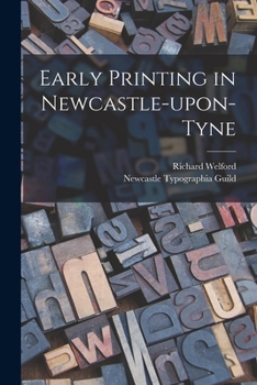 Paperback Early Printing in Newcastle-upon-Tyne Book