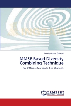 Paperback MMSE Based Diversity Combining Technique Book