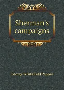 Paperback Sherman's campaigns Book