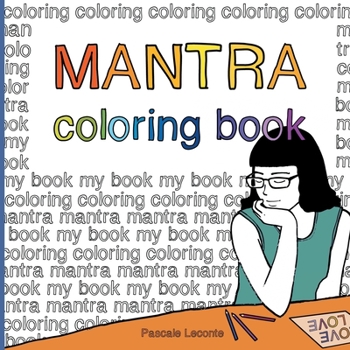 Paperback Mantra coloring book. Book