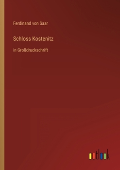 Paperback Schloss Kostenitz: in Großdruckschrift [German] Book