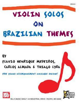 Paperback Violin Solos on Brazilian Themes Book