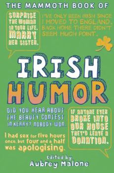 Paperback The Mammoth Book of Irish Humor Book