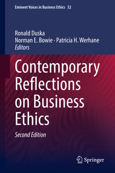 Hardcover Contemporary Reflections on Business Ethics Book