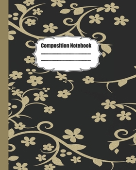 Paperback Composition Book: Writing Journal Book