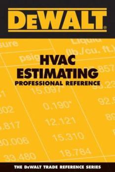 Paperback Dewalt HVAC Estimating Professional Reference Book