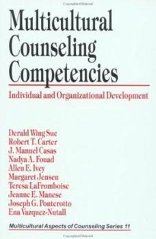 Paperback Multicultural Counseling Competencies: Individual and Organizational Development Book