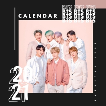 Paperback Bts: 2021-2022 calendar 8.5 x 8.5 glossy paper Book