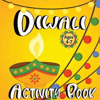 Paperback Diwali Activity Book for Kids Ages 4-7 Book