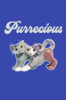 Purrecious : Cat Journal Diary Illustrated: 100 Pages