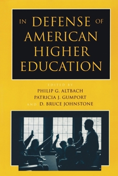 Paperback In Defense of American Higher Education Book