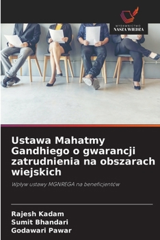Paperback Ustawa Mahatmy Gandhiego o gwarancji zatrudnienia na obszarach wiejskich [Polish] Book