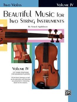 Paperback Beautiful Music for Two String Instruments: Two Violas, Vol. 4 Book