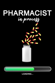 Pharmacist in process notebook: Blank Lined Composition Journal Pharmacist Notebook, Planner or Office Equipment, Supplies Funny Pharmacy Technician Appreciation Gift Idea for Christmas Birthday