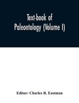 Paperback Text-book of paleontology (Volume I) Book
