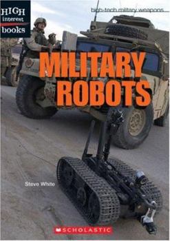 Library Binding Military Robots Book