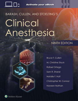 Hardcover Barash, Cullen, and Stoelting's Clinical Anesthesia: Print + eBook with Multimedia Book