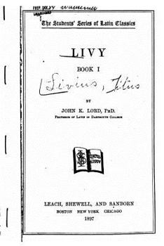 Paperback Livy, Book I Book