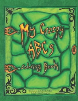 Paperback "My Creepy ABC's": Coloring Book