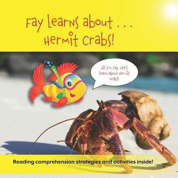 Paperback Fay Learns About...Hermit Crabs Book