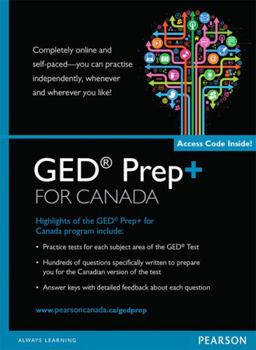 Misc. Supplies GED Prep+ for Canada Retail Version Book