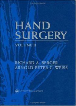 Hardcover Hand Surgery Book