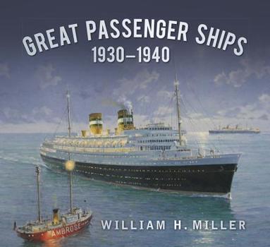 Paperback Great Passenger Ships 1930-1940 Book