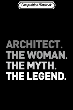 Composition Notebook: Architect  Journal/Notebook Blank Lined Ruled 6x9 100 Pages