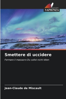 Paperback Smettere di uccidere [Italian] Book