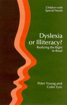 Paperback Dyslexia or Illiteracy PB Book