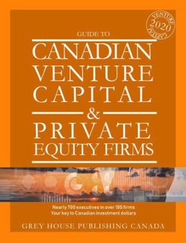 Paperback Canadian Venture Capital & Private Equity Firms, 2020: 0 Book