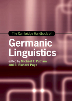 The Cambridge Handbook of Germanic Linguistics - Book  of the Cambridge Handbooks in Language and Linguistics