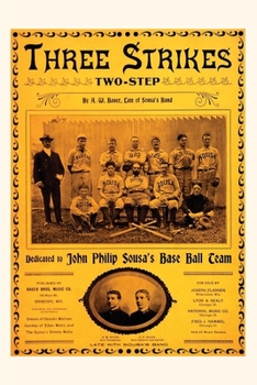 Paperback Vintage Journal Three Strikes Two-Steps Sheet Music Book