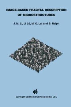 Paperback Image-Based Fractal Description of Microstructures Book