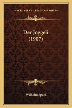 Paperback Der Joggeli (1907) [German] Book