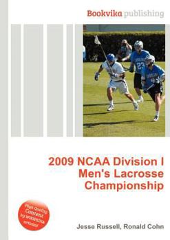 Paperback 2009 NCAA Division I Men's Lacrosse Championship Book