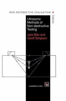 Hardcover Ultrasonic Methods of Non-Destructive Testing Book