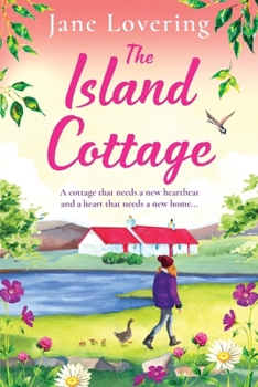 Paperback The Island Cottage [Large Print] Book