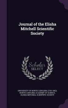 Hardcover Journal of the Elisha Mitchell Scientific Society Book