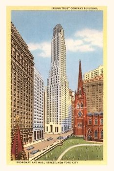 Paperback Vintage Journal Irving Trust Company Building, New York City Book
