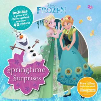 Paperback Springtime Surprises: Includes a Press-Out Flower Headband and Over 40 Stickers! Book