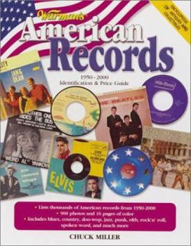 Paperback Warman's American Records, 1950-2000: Identification & Price Guide (Encyclopedia of Antiques and Collectibles) Book