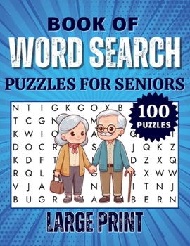 Paperback Book of Word Search Puzzles for Seniors Book