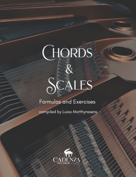 Paperback Chords & Scales: Formulas and Exercises Book