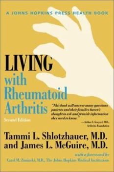Paperback Living with Rheumatoid Arthritis Book
