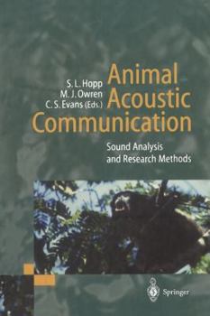 Paperback Animal Acoustic Communication: Sound Analysis and Research Methods Book