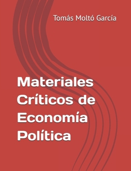 Paperback Materiales Críticos de Economía Politica [Spanish] Book